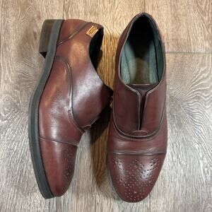 Pikolinos Burgundy Leather Loafers Shoes Women’s 39 8.5 - 9 Preppy Business